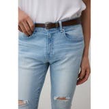 BRN | ウエスタンナローベルト | AZUL BY MOUSSY
