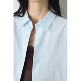 レギュラーカラーオーバーシルエットシャツ | AZUL BY MOUSSY | 詳細画像34 