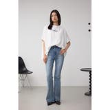 C/T冷感ロゴシシュウTシャツ | AZUL BY MOUSSY | 詳細画像4 