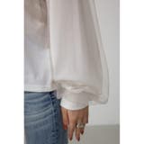 チュールレイヤードトップス | AZUL BY MOUSSY | 詳細画像10 