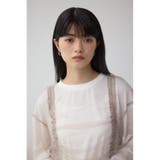 チュールレイヤードトップス | AZUL BY MOUSSY | 詳細画像2 