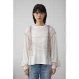 チュールレイヤードトップス | AZUL BY MOUSSY | 詳細画像5 