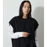 VEST SET LONG TEE | AZUL BY MOUSSY | 詳細画像3