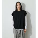 VEST SET LONG TEE | AZUL BY MOUSSY | 詳細画像5
