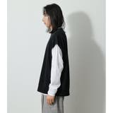 VEST SET LONG TEE | AZUL BY MOUSSY | 詳細画像6