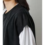VEST SET LONG TEE | AZUL BY MOUSSY | 詳細画像9