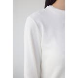 シアーネックリブトップス | AZUL BY MOUSSY | 詳細画像9 