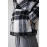 シャギーチェック中綿シャウター | AZUL BY MOUSSY | 詳細画像11