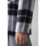 シャギーチェック中綿シャウター | AZUL BY MOUSSY | 詳細画像10