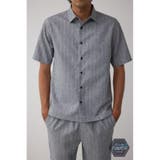 L/BLK1 | C/Tストライプシャツ | AZUL BY MOUSSY