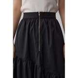 フロントジップフレアスカート | AZUL BY MOUSSY | 詳細画像8 