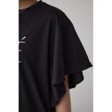 ラッフルスリーブロゴTシャツ | AZUL BY MOUSSY | 詳細画像18 