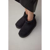 厚底ムートンショートブーツ | AZUL BY MOUSSY | 詳細画像2