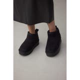 厚底ムートンショートブーツ | AZUL BY MOUSSY | 詳細画像3