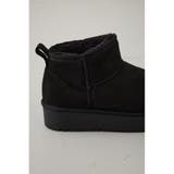 厚底ムートンショートブーツ | AZUL BY MOUSSY | 詳細画像9