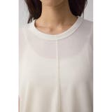 シアーワッフルノースリーブTシャツ | AZUL BY MOUSSY | 詳細画像7