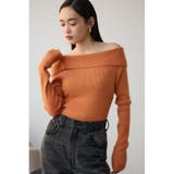 オフショルダーニット | AZUL BY MOUSSY | 詳細画像35
