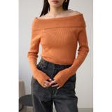 ORG | オフショルダーニット | AZUL BY MOUSSY
