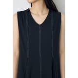 ステッチフレアカットワンピース | AZUL BY MOUSSY | 詳細画像6