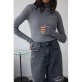 T.GRY | サムホールリブニットトップス | AZUL BY MOUSSY