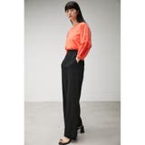 LINEN TOUCH COLOR PANTS | AZUL BY MOUSSY | 詳細画像4