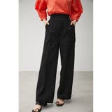 BLK | LINEN TOUCH COLOR PANTS | AZUL BY MOUSSY