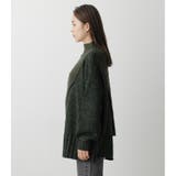 ASYMMETRY CABLE KNIT TOPS | AZUL BY MOUSSY | 詳細画像16 