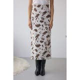 カウ柄ジャガードタイトスカート | AZUL BY MOUSSY | 詳細画像5 