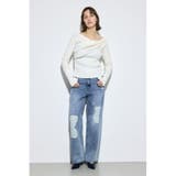 AZUL DENIM レースワイドデニム | AZUL BY MOUSSY | 詳細画像13