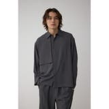 C/Tトロミアシンメトリー長袖シャツ | AZUL BY MOUSSY | 詳細画像30 