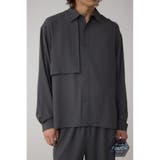 GRY | C/Tトロミアシンメトリー長袖シャツ | AZUL BY MOUSSY