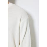 ハニカムクルーネックニットトップス | AZUL BY MOUSSY | 詳細画像10 