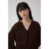 ベロアリボンブラウス | AZUL BY MOUSSY | 詳細画像13