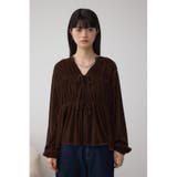 ベロアリボンブラウス | AZUL BY MOUSSY | 詳細画像16