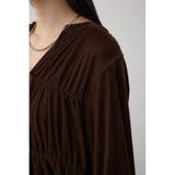 ベロアリボンブラウス | AZUL BY MOUSSY | 詳細画像20