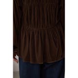 ベロアリボンブラウス | AZUL BY MOUSSY | 詳細画像23