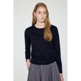 カシミヤミックスクルーネックニット | AZUL BY MOUSSY | 詳細画像13 