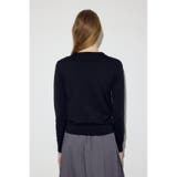 カシミヤミックスクルーネックニット | AZUL BY MOUSSY | 詳細画像18 