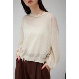 O/WHT1 | ダメージシアープルオーバー | AZUL BY MOUSSY