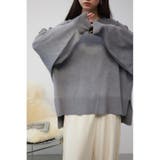 T.GRY | フォルムニットプルオーバー | AZUL BY MOUSSY