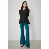 CENTER SLIT COLOR FLARE PT | AZUL BY MOUSSY | 詳細画像13