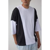 柄WHT5 | 異素材スウィッチングトップス | AZUL BY MOUSSY