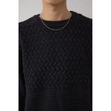 バスケット編み切り替えニットトップス | AZUL BY MOUSSY | 詳細画像19 