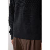 バスケット編み切り替えニットトップス | AZUL BY MOUSSY | 詳細画像22 