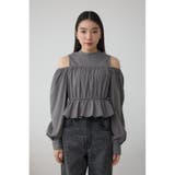 オフショルレイヤードブラウス | AZUL BY MOUSSY | 詳細画像26