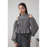 オフショルレイヤードブラウス | AZUL BY MOUSSY | 詳細画像24