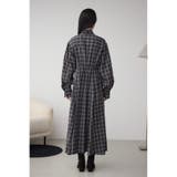 チェックボウタイワンピース | AZUL BY MOUSSY | 詳細画像7