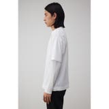 梨地レイヤードロングT | AZUL BY MOUSSY | 詳細画像5