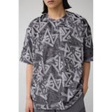 柄BLK5 | 総柄パイルビッグTシャツ | AZUL BY MOUSSY
