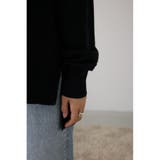 ポロカラーフォルムニットプルオーバー | AZUL BY MOUSSY | 詳細画像20 